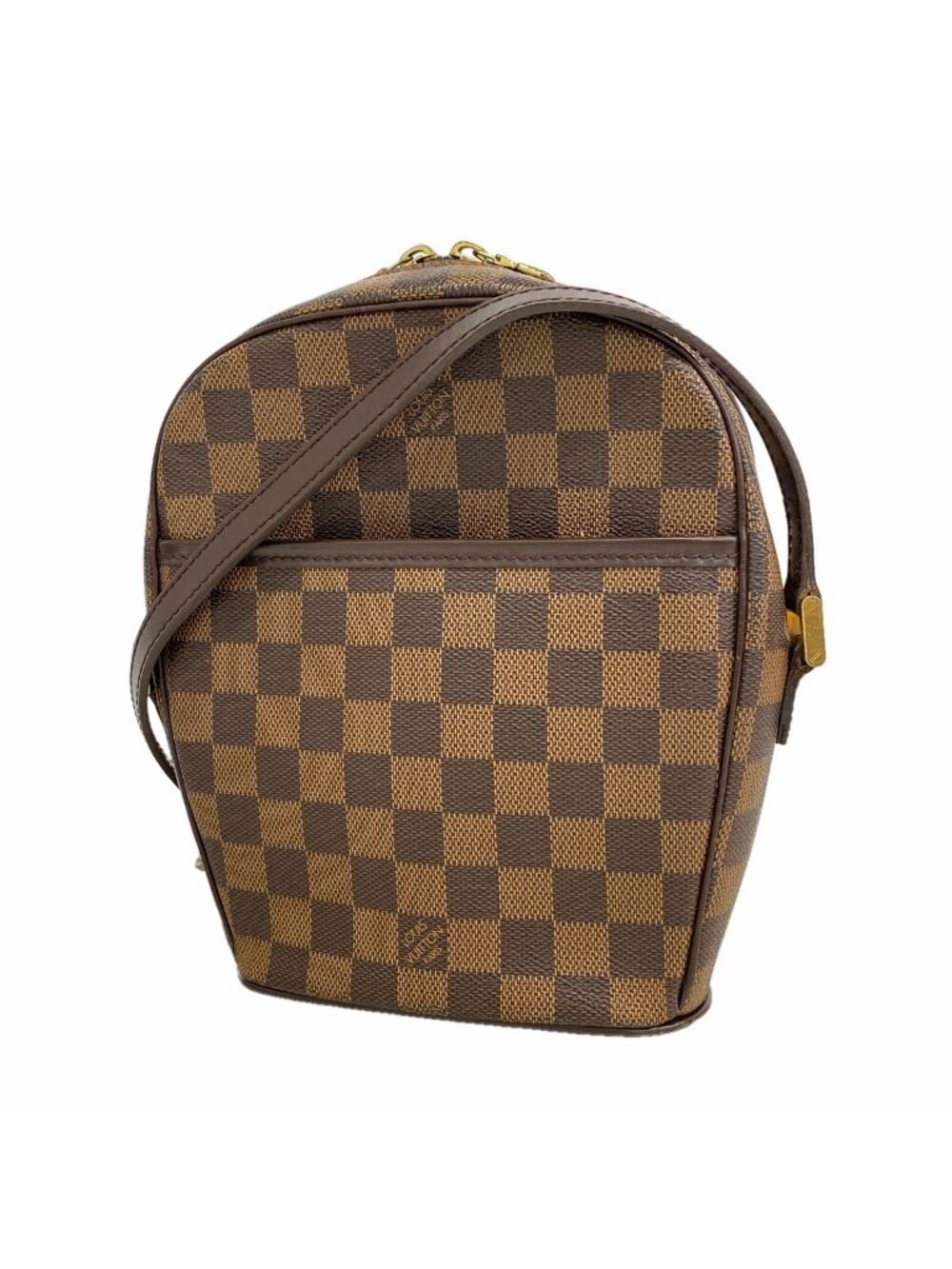 Louis Vuitton Shoulder Bag Damier Ipanema PM Ebene
